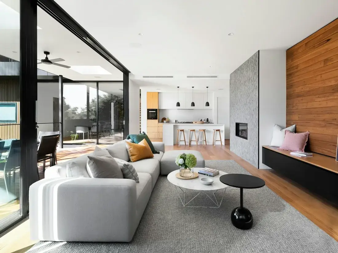 Bright living room