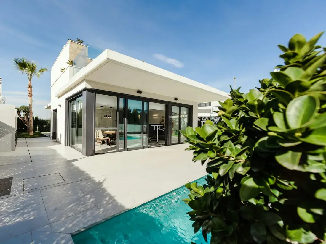 Duplex with pool